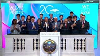 WisdomTree (NYSE: WT) Rings The Opening Bell®
