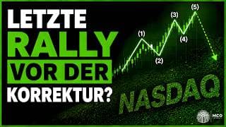 Nasdaq Analyse (NDX): Große Korrektur Voraus? Elliott Wave Analyse
