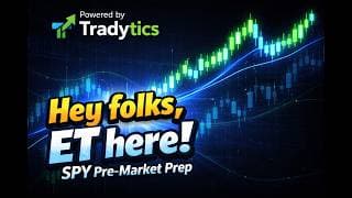 $SPY Pre-Market Prep: A Good Potential Range!