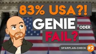 Schlägt US-Sparplan den Welt-ETF-Sparplan langfristig? | Sparplan-Check #2