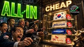 🚨 ALL IN⁉️ DIESE AKTIEN SIND SO GÜNSTIG WIE NIE 💥 Micron 💥 Nvidia Tesla SpaceX Oracle Gold Bitcoin