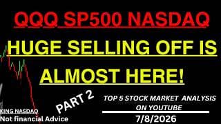 SQQQ TIME IS HERE! QQQ SP500 NAS100 HUGE SELL IS ALMOST HERE! - apple Tesla msft google stock charts