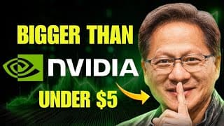 Missed Nvidia? These 5 AI Stocks Under $5 Could Be Next‼️