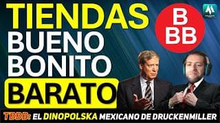 ¡TBBB la Dinopolska Mexicana que enamoró a Druckenmiller!