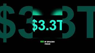 SpaceX's $3 Trillion Revenue: Gigantic or Not? #shorts