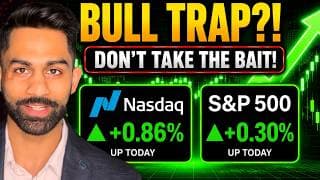🚨 BULL TRAP?! Markets Rebound on WEAK Momentum! INTRA-DAY Selling continues..