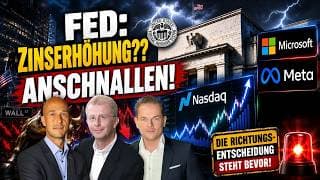 Fed-Schock heute? Microsoft, Meta & der Nasdaq vor der Richtungsentscheidung