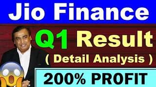 Jio Finance Q1 Results ( Detail Analysis )🔴 Jio Financial Services Share 🔴 Reliance 🔴 JFS Share SMKC