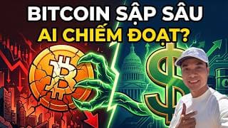 BITCOIN SẬP SÂU!? BÍ MẬT ĐẰNG SAU SỰ "CHIẾM ĐOẠT" CỦA ĐẾ CHẾ USD