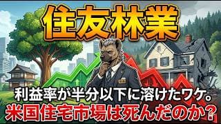 【株式投資銘柄分析】住友林業（1911）8月決算で何が起きるか？住友林業の通期見通しに潜む下方修正の予兆