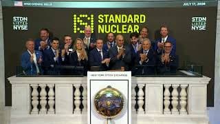 Standard Nuclear (NYSE: STDN) Rings The Opening Bell®