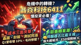 6411晶焱Q1營收逆襲！隱藏版AI伺服器與車用黑馬？Nexperia轉單效應解析 歐洲市場收成期，這項「無鎖存」絕活如何吃下國際大單？