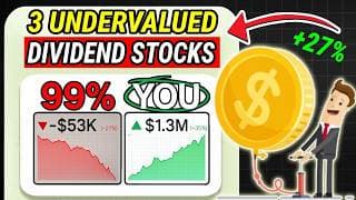 3 Undervalued Dividend Stocks!