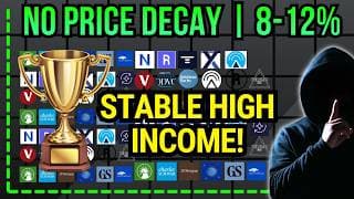 Best STABLE high income ETFs (8-12% Yield + NO DECAY)