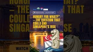 Hungry For What?” — The Question That Could End Singapore’s Rise