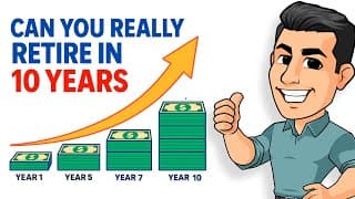 Can You Really Retire in 10 Years? The Real Plan Explained! (Even Starting Late!)