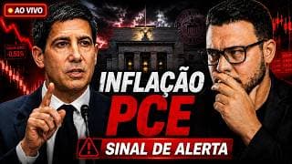 🚨 URGENTE! INFLAÇÃO PCE AO VIVO! O ACORDO FALHOU? BITCOIN EM RISCO!