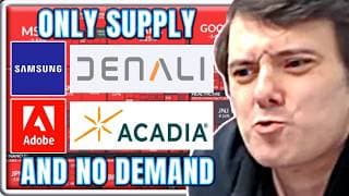 Samsung Exposed a Major Problem. Adobe Oversold. Acadia ACAD, Denali Stock Review | Martin Shkreli