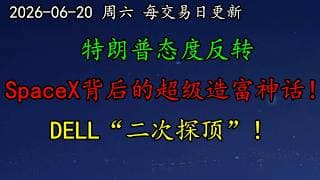 美股 特朗普态度反转：Anthropic暂脱“国安威胁”标签！SpaceX背后的超级造富神话！DELL“二次探顶”！CVX、APP、PLTR、LULU、CRWD、NVLX、AAPL、SMCI、NVDA