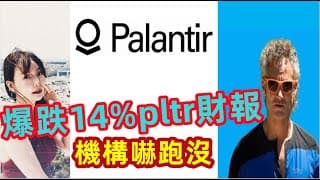 【美股PLTR】Palantir財報後為何暴跌，基本面改變了嗎?EP108【CC字幕】