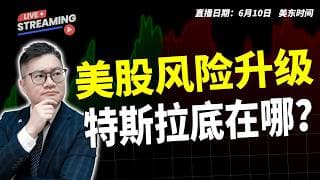 美股风险升级 特斯拉底在哪？【2026.06.11】#美股 #特斯拉 #MU #NVDA #AMD