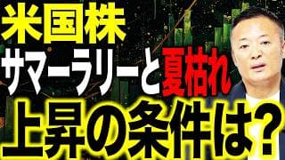 【米国株の夏相場】サマーラリーと夏枯れを徹底解説｜上昇開始のサインとは