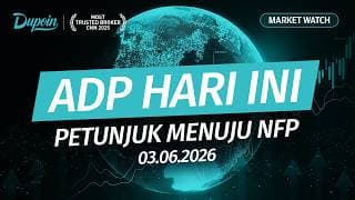 Market Watch | ADP Hari Ini! Petunjuk Menuju NFP | 3 Juni 2026 #MostTrustedBroker | 10:00