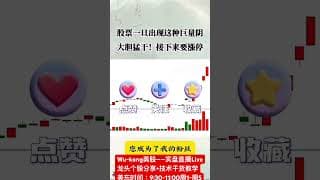 1分钟学会巨量阴战法-把握主升行情（股民必学） #投資 #投資心法 #熱門 #大熱門 #股市 #trading