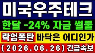 [TIGER 미국우주테크 주가 전망] 속보🚨 "한 달 -24% 자금 썰물" 스페이스X 조정 직격탄 "바닥" 은 어디인가?