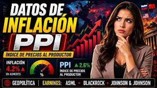 Earnings de ASML, BLK, JNJ | Por que Suben las Acciones de PYPL? | Acciones de LUCID | Inflación