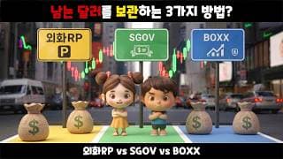남는 달러를 보관하는 가장 효율적인 3가지 방법?? ( 외화RP VS 달러파킹형 ETF )