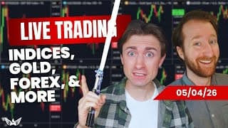 LIVE Trading Gold, Nasdaq, Forex | A1 Trading Show