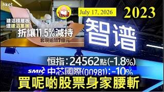 第2023集 [買呢啲股票身家腰斬] 有股票俾人炒到天咁高，但有醒目股東配股掠水走人，無啦啦賺到幾十億！但係有啲股票，本身唔夠實力又俾人炒高，再伸手問市場攞錢，最後股價仲要被腰斬，損失慘重！