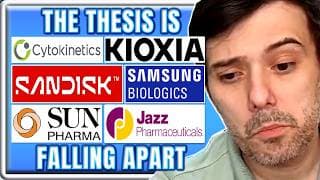 Dark Clouds Over SanDisk. Jazz Stock Review, Sun Pharma, Samsung Biologics, Kioxia | Martin Shkreli