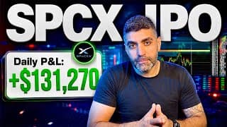 SpaceX IPO Live Trading - How I Made $131,270 using VWAP