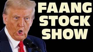Trump TANKS FAANG = What Will You Buy? | NVIDIA GTC | FAANG STOCK RECAP SHOW