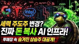 인텔 테슬라 충격 붕괴! 초대형 관세폭탄! 세력들 소리없이 쓸어담는 터틀 종목들? 다음주 폭풍전야 하락장?