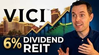 VICI Stock Analysis🎯 6% Dividend REIT Worth Buying?