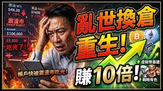 你的帳戶快被震盪市吃光了？原油黃金亂套之際，立刻換倉這6大「虛擬幣基建與戰略有色金屬」，亂世躺平還能賺十倍！#投資策略 #虛擬幣 #有色金屬 #原油黃金 #投資 #股市