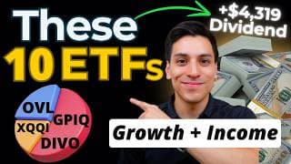 10 Best ETFs to Live Off Dividends with Growth + Income for Long-Term Investing (2026)