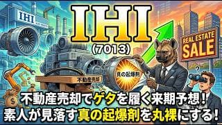 【株式投資銘柄分析】ＩＨＩ(7013)素人は手出し無用。「過去最高益」の裏でプロが待つセリングクライマックス
