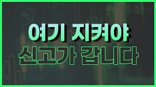 노이즈에 흔들리지 말고 큰 흐름을 봐야 합니다