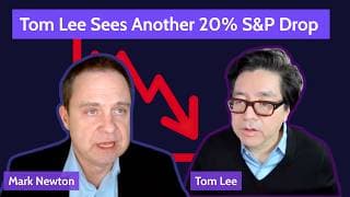 Tom Lee: S&P 7,300, Then a 20% Drop. How to Position (Trailer)