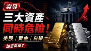 🔴突發！市場暴跌！美股、黃金、白銀同時危險，下一個買點在哪裡？2027-07-13