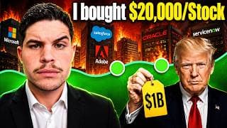 Stocks are Crashing - Im buying $20,000 of this Software Stock