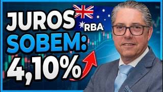 RBA confirma: Juros sobem para 4,10% na Austrália! E agora?