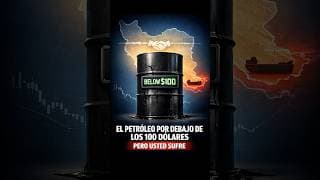 Petróleo cayendo pero tu cartera se hunde #Petróleo #Inflación #Economía