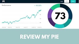 Dividend growth portfolio: Review my pie 73