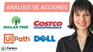 ANÁLISIS TÉCNICO DE ACCIONES PARA NO PERDER DINERO: DELL, UIPATH, COSTCO y DOLLAR TREE