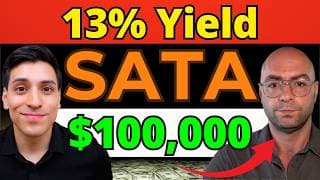 $100,000 in SATA: 13% Yield Daily Dividend Stock by Strive...(Is it Safe or High Risk?)